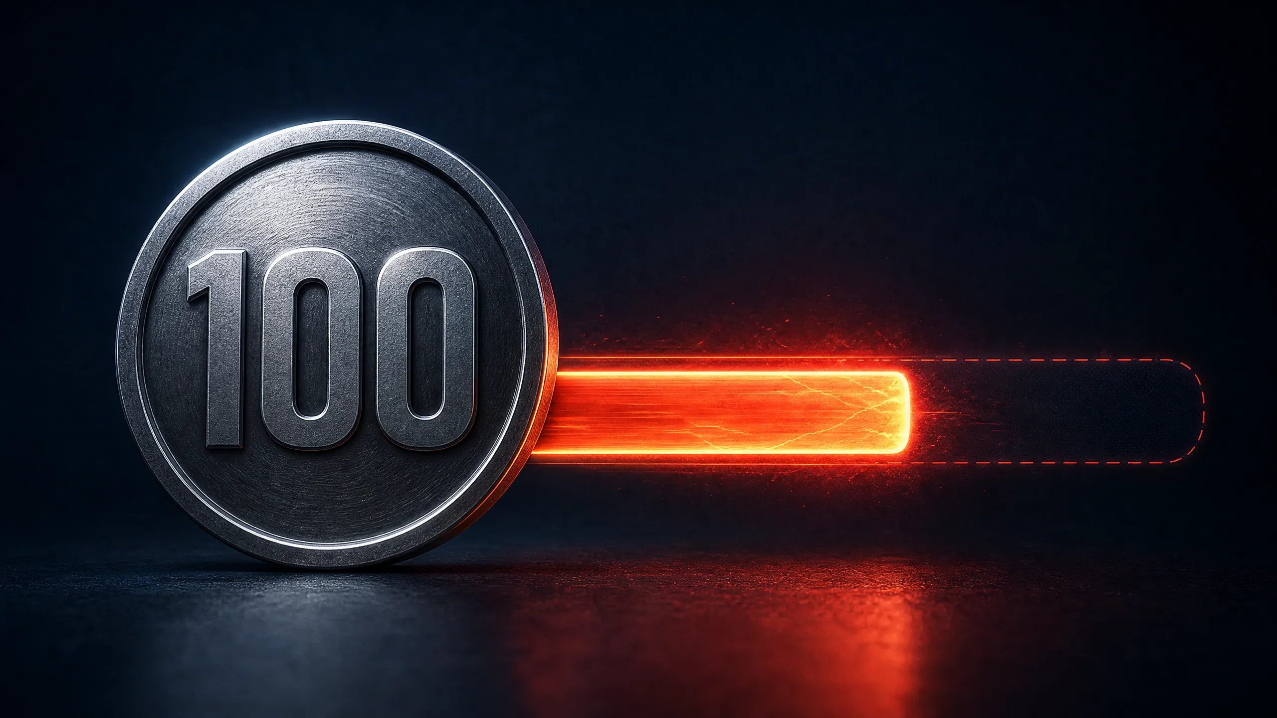 An editorial illustration of a fixed 100 dollar AI subscription beside a glowing usage meter that has visibly shrunk